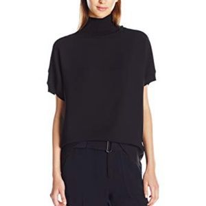 Vince Mock Neck Top - Large